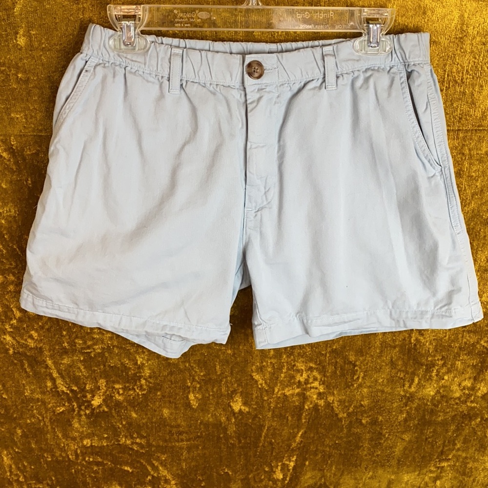 Chubbies USA Light Blue Cotton Shorts Size Medium